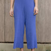 Martha Wide Leg Knitted Trousers - Cornflower Blue Cara & The Sky