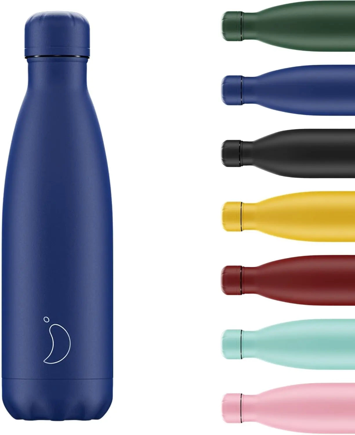 Matte Blue Chilly's Water Bottle - Myza