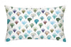 Mayfairsilk Aqua Fans Pure Silk Pillowcase MayfairSilk