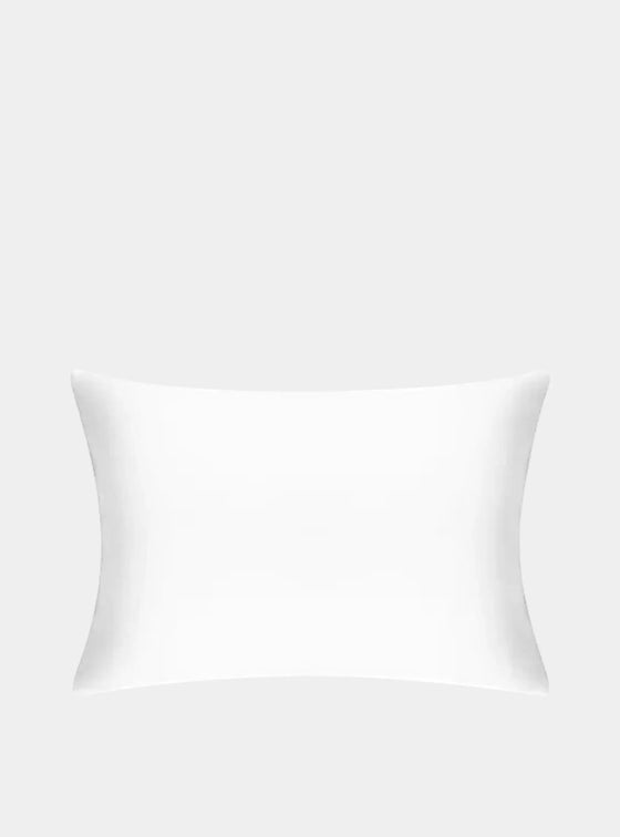 Mayfairsilk Brilliant White Boudoir Pure Silk Cushion Cover MayfairSilk