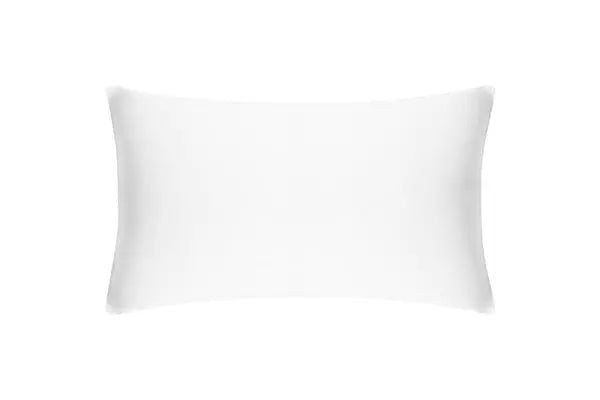 Mayfairsilk Brilliant White Boudoir Pure Silk Cushion Cover MayfairSilk