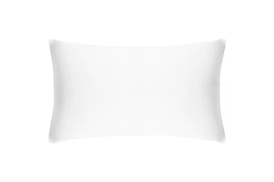 Mayfairsilk Brilliant White Boudoir Pure Silk Cushion Cover MayfairSilk