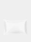 Mayfairsilk Brilliant White Oxford Pure Silk Pillowcase MayfairSilk