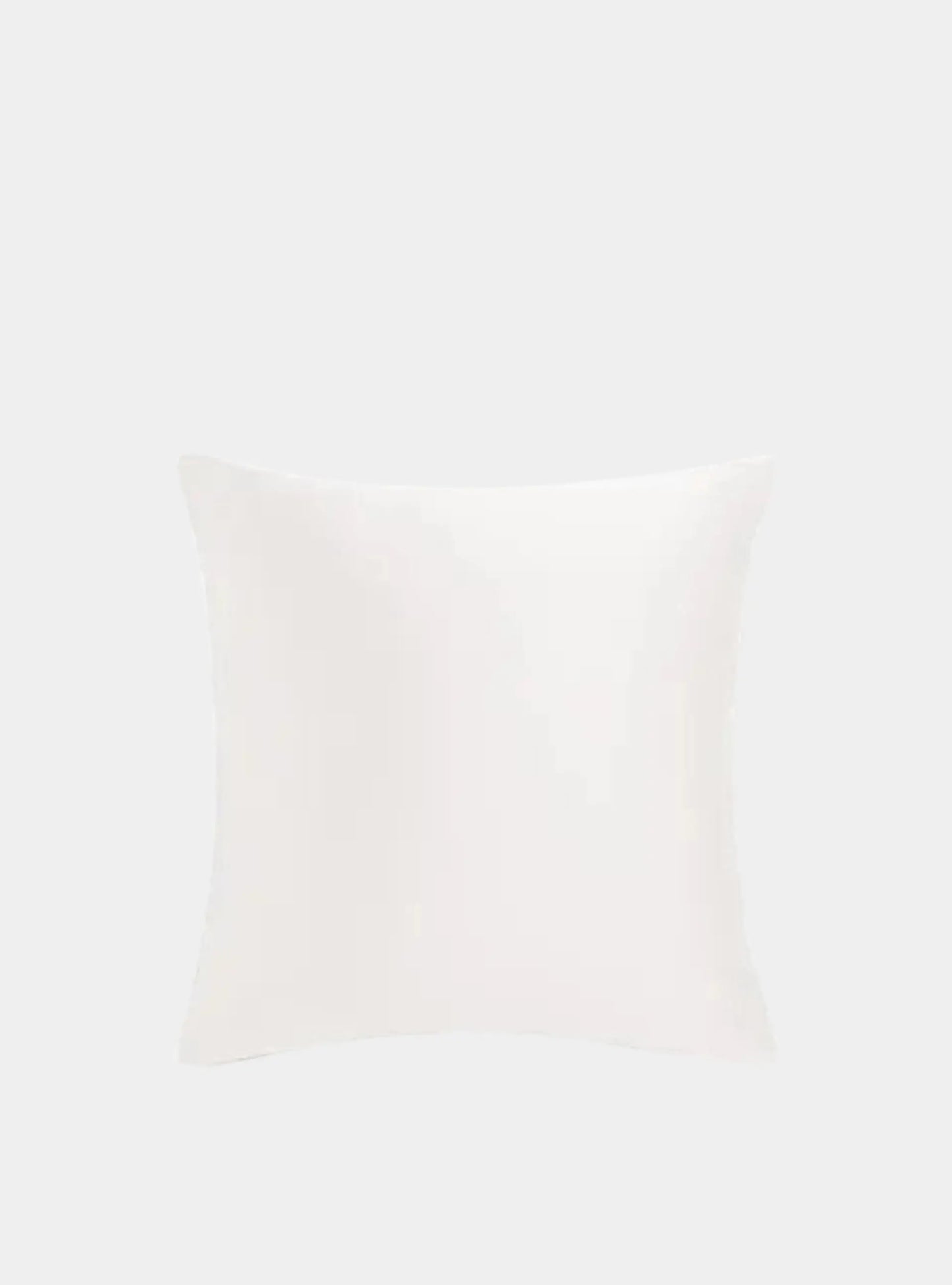 Mayfairsilk Brilliant White Pure Silk Cushion Cover MayfairSilk