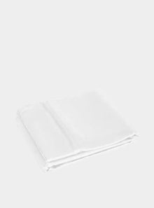  Mayfairsilk Brilliant White Pure Silk Flat Sheet