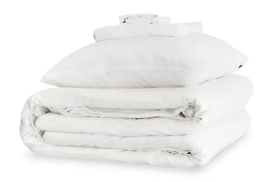 Mayfairsilk Brilliant White Silk Duvet Set MayfairSilk