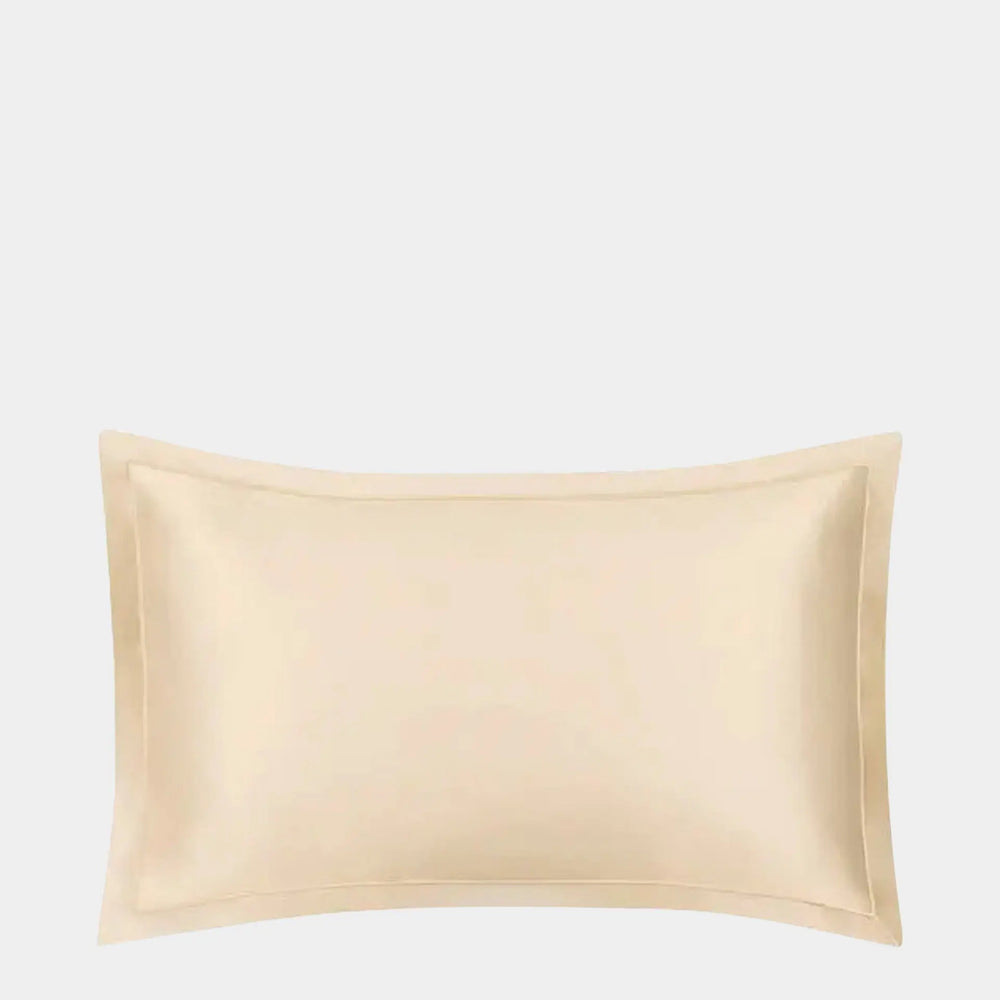 Mayfairsilk Champagne Oxford Pure Silk Pillowcase MayfairSilk