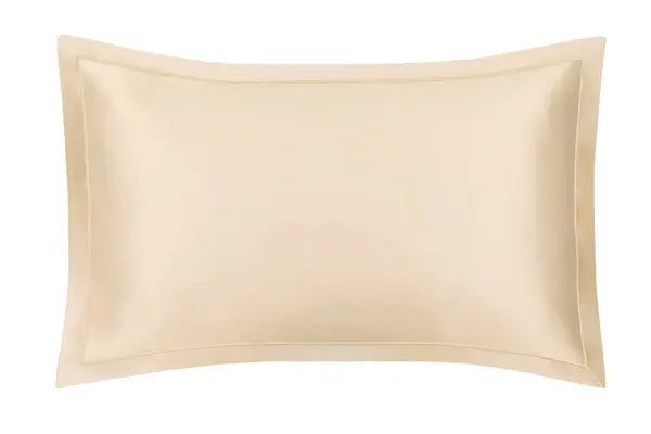 Mayfairsilk Champagne Oxford Pure Silk Pillowcase MayfairSilk