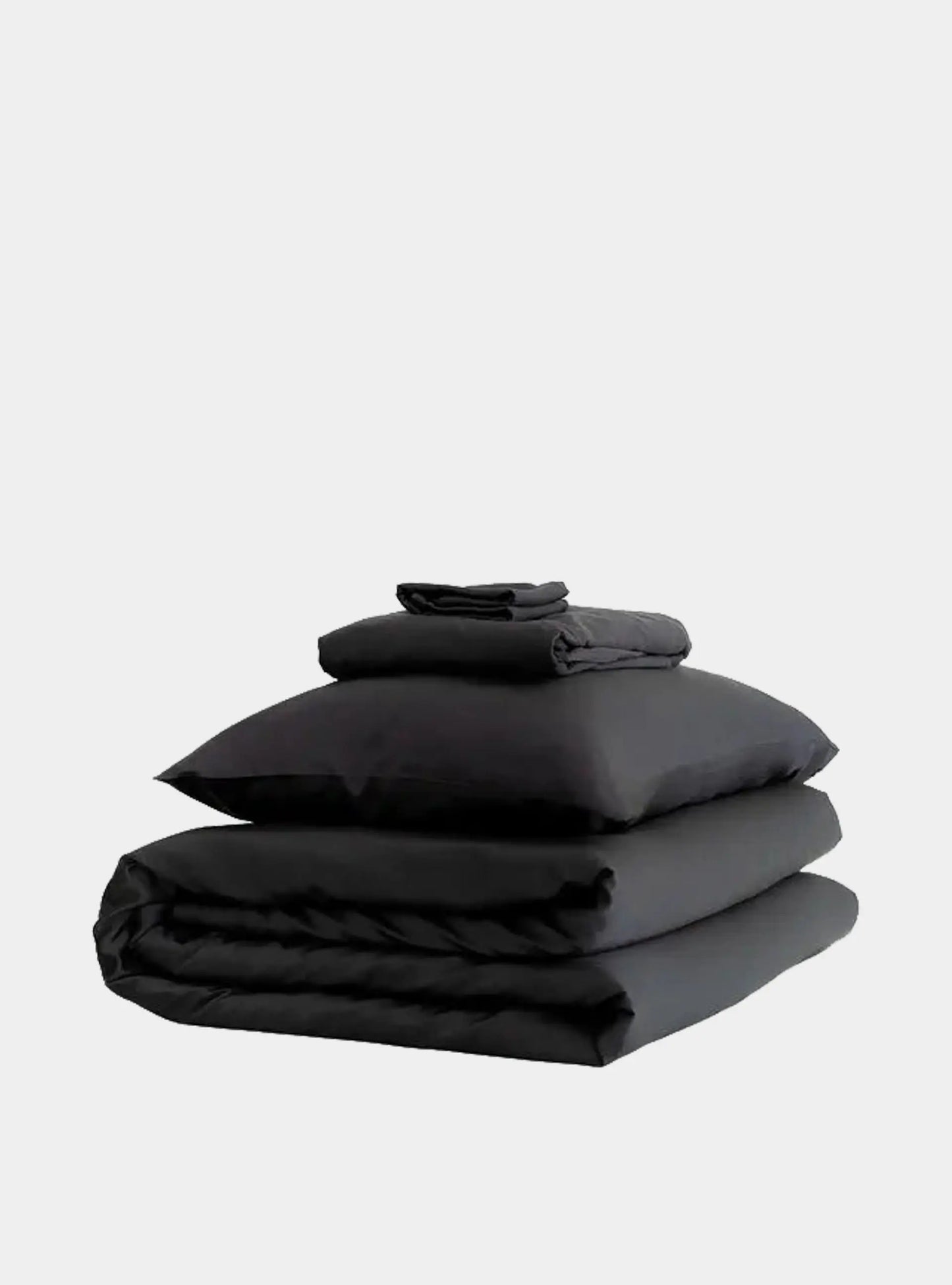 Mayfairsilk Charcoal Silk Duvet Set MayfairSilk