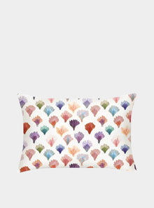  Mayfairsilk Coral Fans Pure Silk Pillowcase