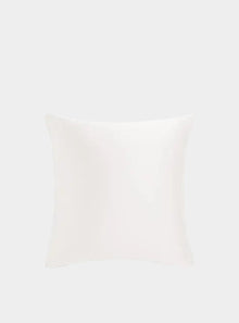  Mayfairsilk Brilliant White Pure Silk Cushion Cover