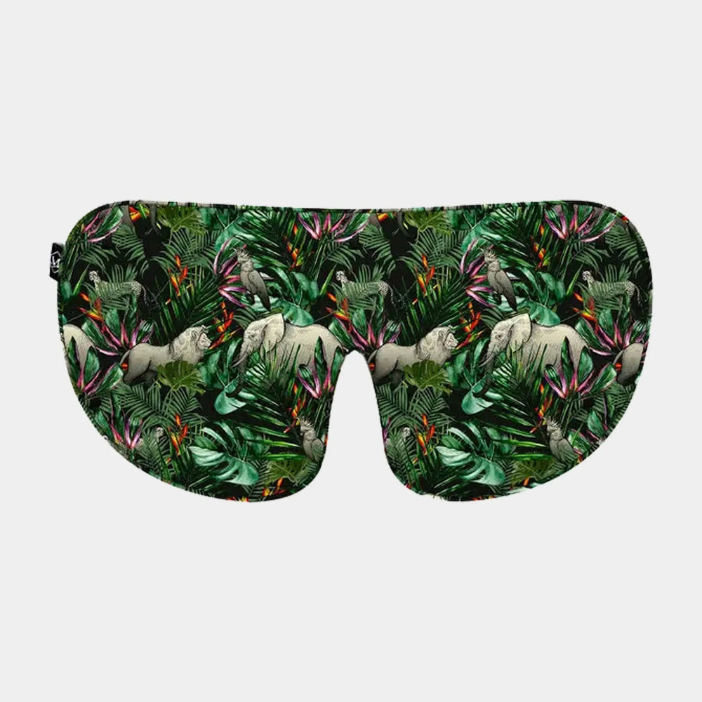 Mayfairsilk Jungle Silk Sleep Mask MayfairSilk