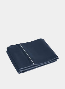  Mayfairsilk Midnight Blue Pure Silk Flat Sheet MayfairSilk