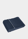 Mayfairsilk Midnight Blue Pure Silk Flat Sheet