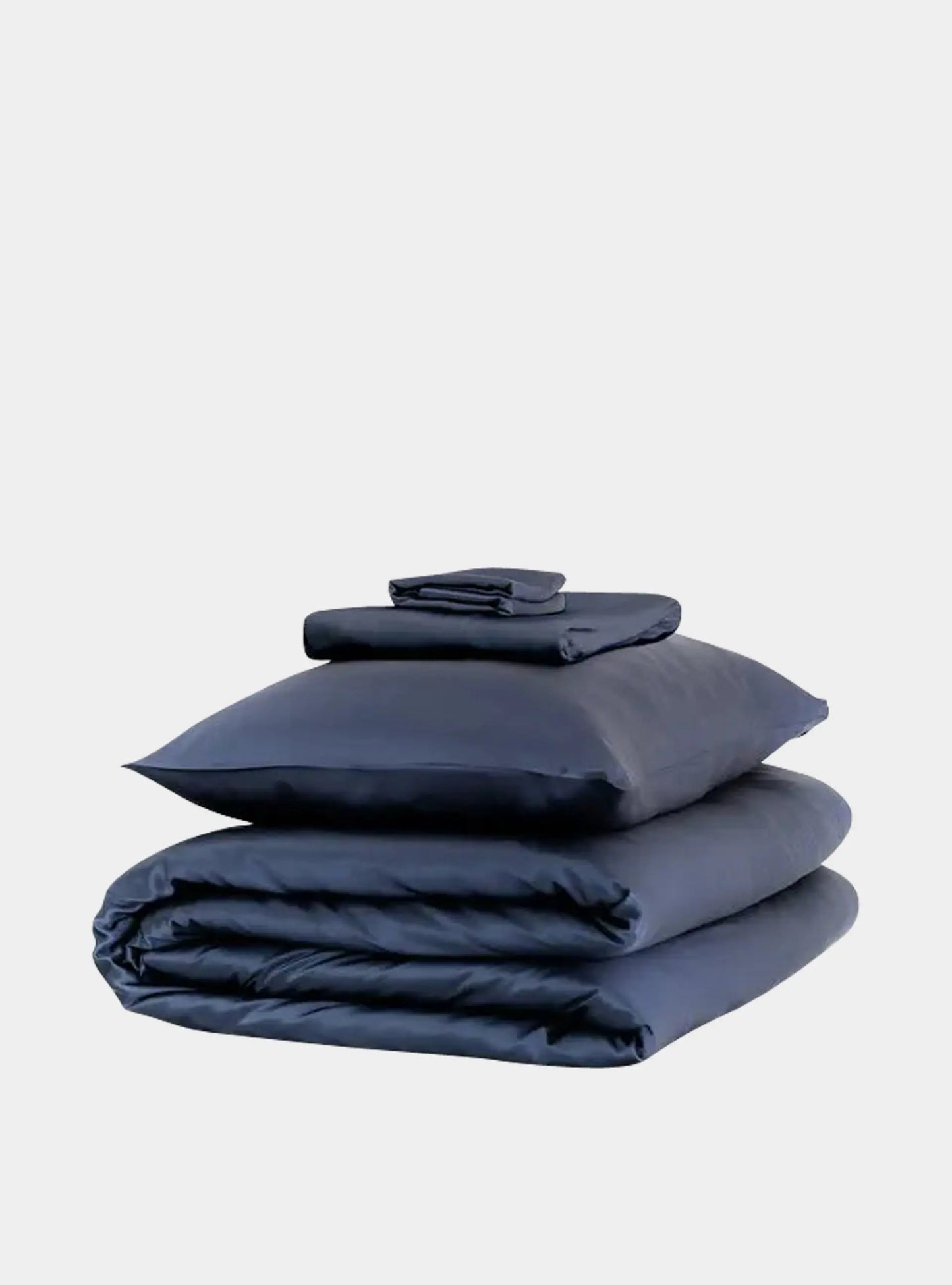 Mayfairsilk Midnight Blue Silk Duvet Set MayfairSilk