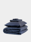 Mayfairsilk Midnight Blue Silk Duvet Set