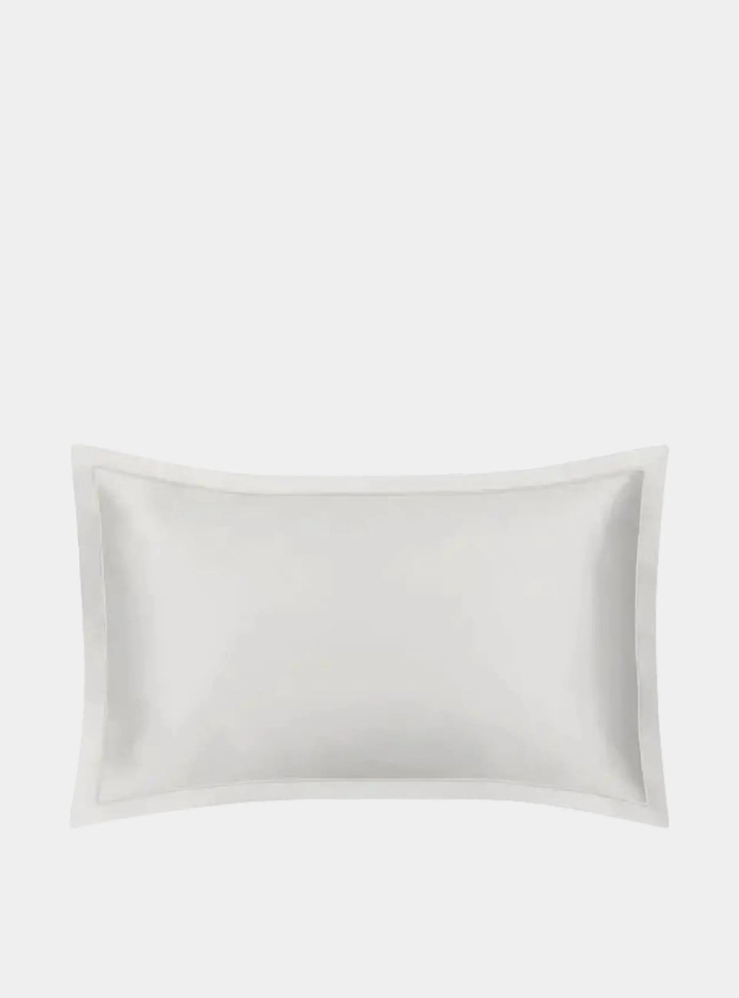 Mayfairsilk Oyster Grey Oxford Pure Silk Pillowcase MayfairSilk