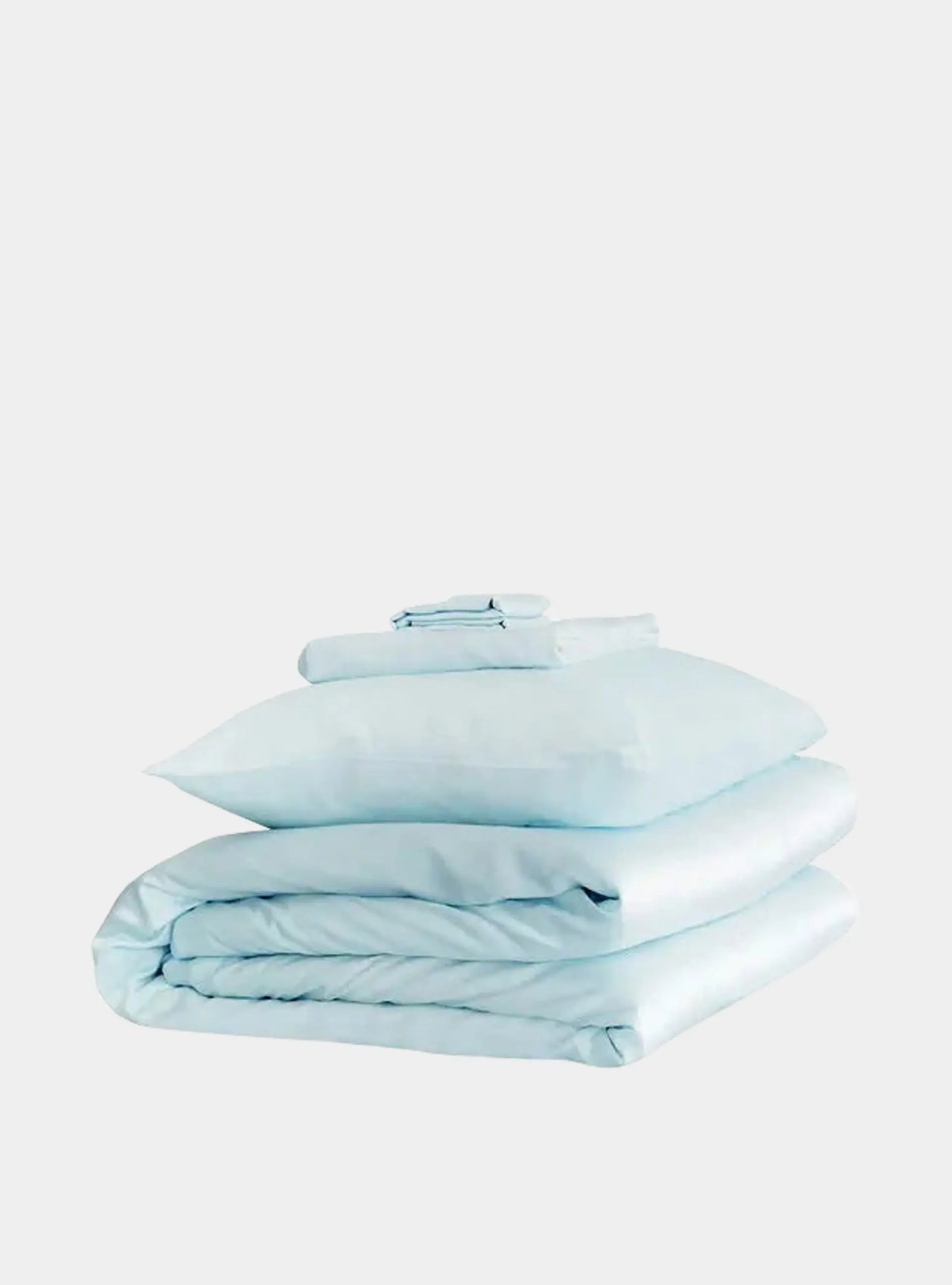 Mayfairsilk Pastel Blue Silk Duvet Set MayfairSilk