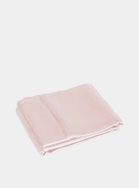 Mayfairsilk Precious Pink Pure Silk Flat Sheet MayfairSilk