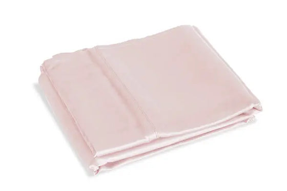 Mayfairsilk Precious Pink Pure Silk Flat Sheet MayfairSilk