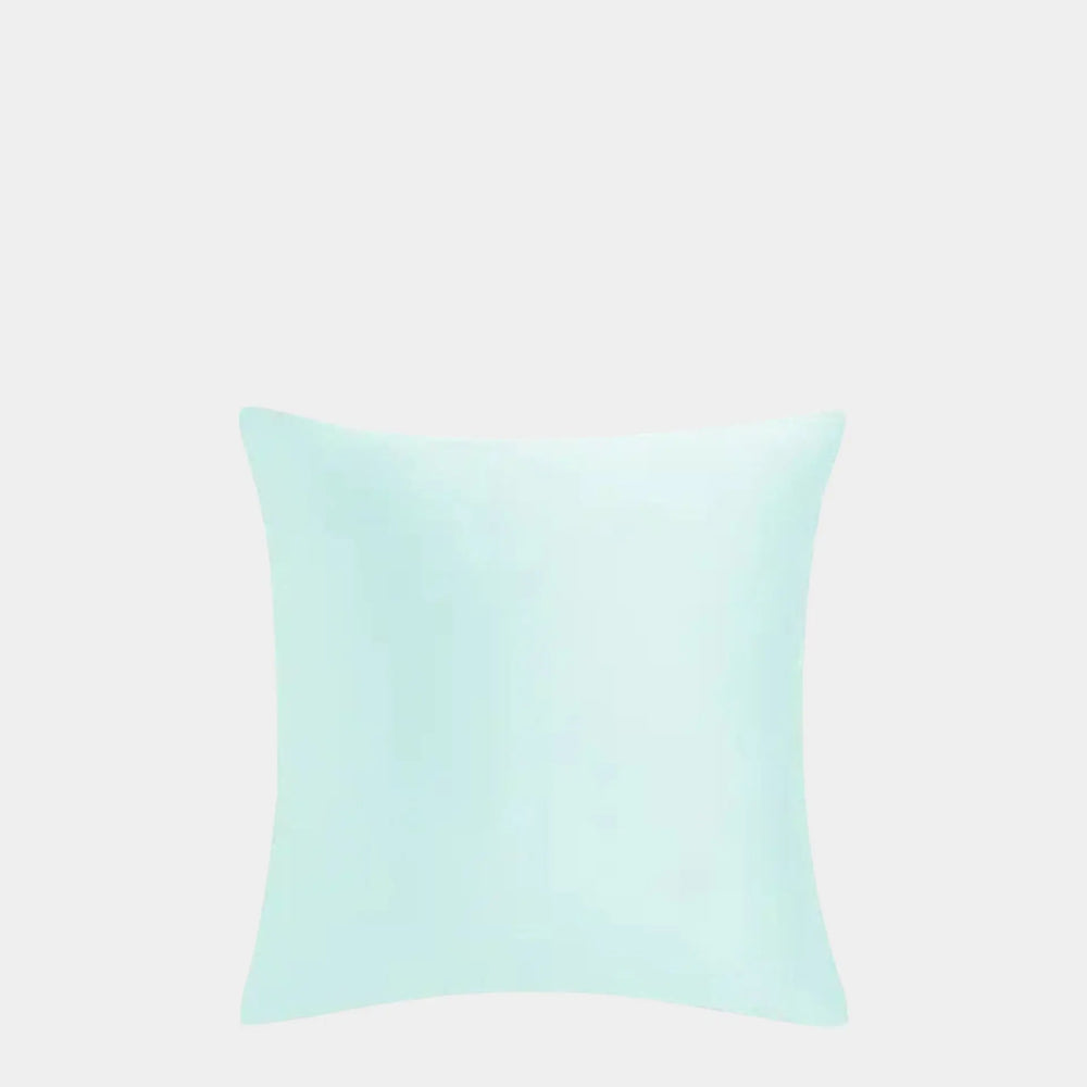 Mayfairsilk Teal Breeze Pure Silk Cushion Cover MayfairSilk