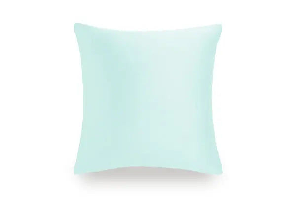 Mayfairsilk Teal Breeze Pure Silk Cushion Cover MayfairSilk