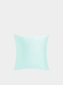  Mayfairsilk Teal Breeze Pure Silk Cushion Cover