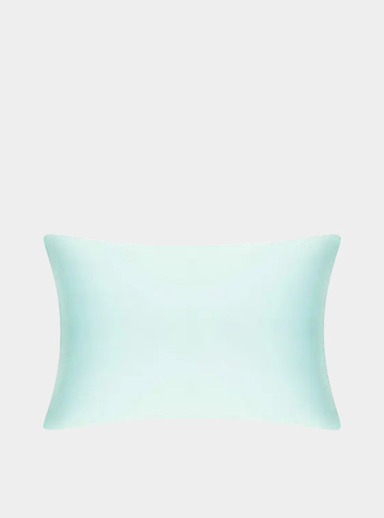 Mayfairsilk Teal Breeze Boudoir Pure Silk Cushion Cover