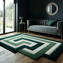  Maze Illusion Wool Rug Dunelm