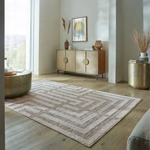  Maze Washable Geometric Rug Dunelm