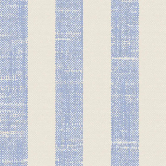 Meadow Blue Pembroke Stripe Wallpaper Piglet