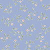 Meadow Blue Spring Sprig Wallpaper Piglet