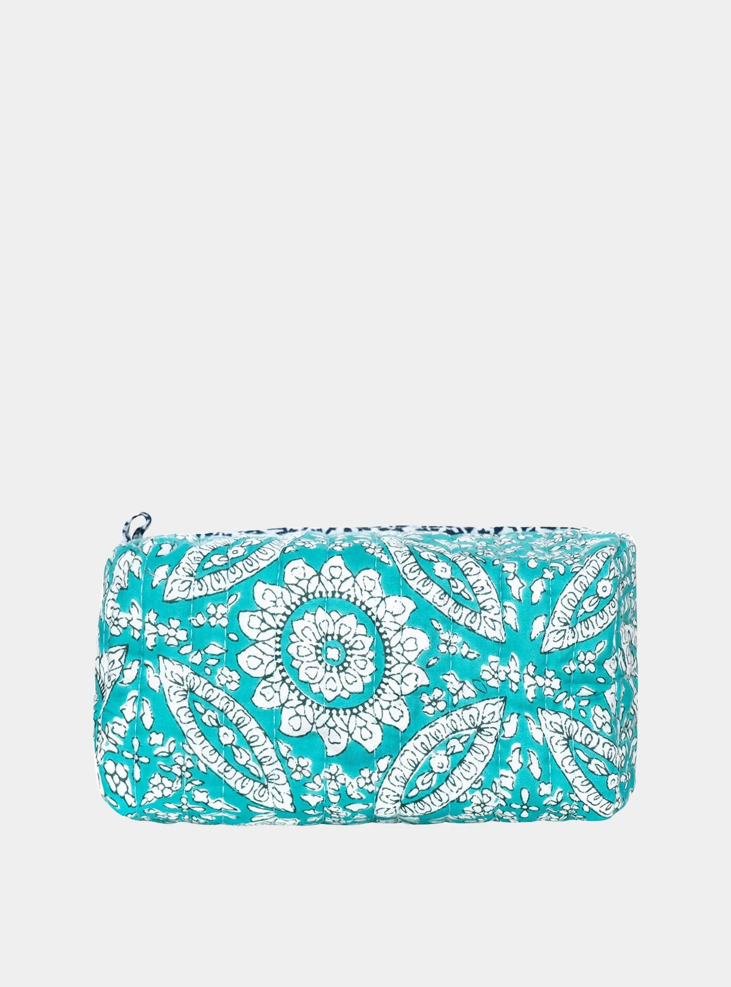 Mediterranean Mosaic Small Cotton Wash Bag inara