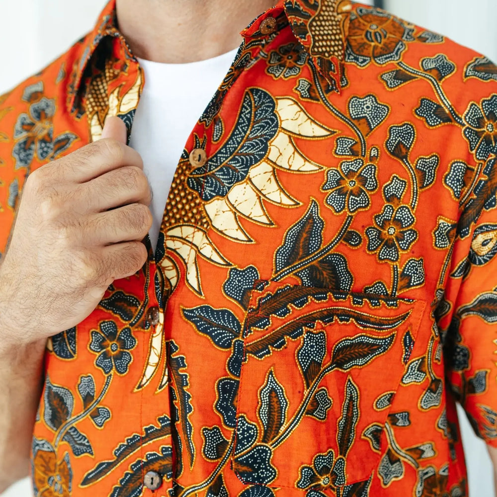 Men's Batik Shirts in Multiple Colours Wear the World