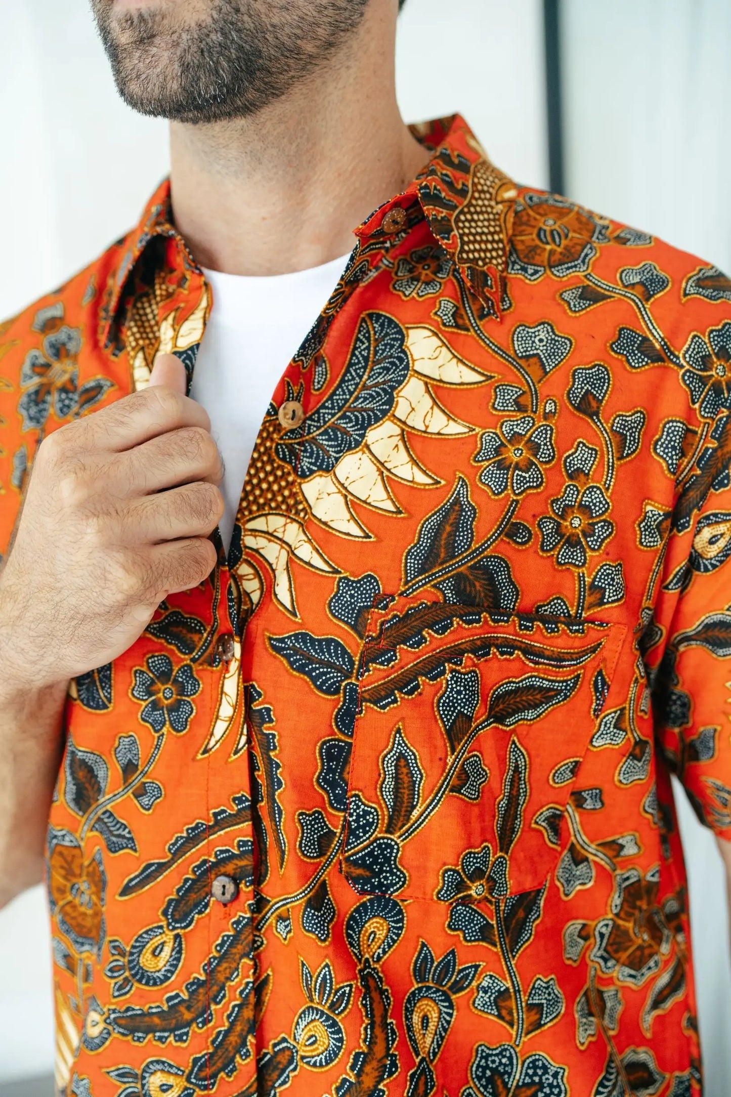 Men's Batik Shirts in Multiple Colours Wear the World