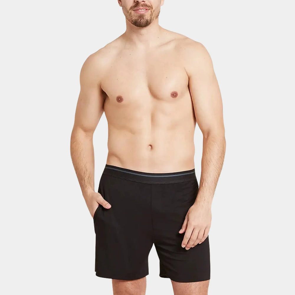 Men's Black Sleep Bamboo Short Boody