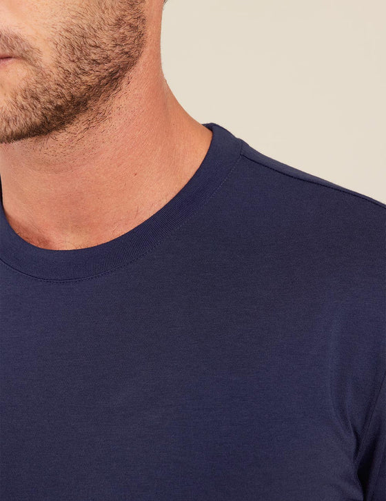 Men's Navy Classic Crew Neck T-Shirt Boody