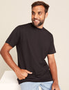 Men's Black Classic Crew Neck T-Shirt Boody