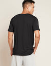 Men's Black Crew Neck Bamboo T-Shirt Boody