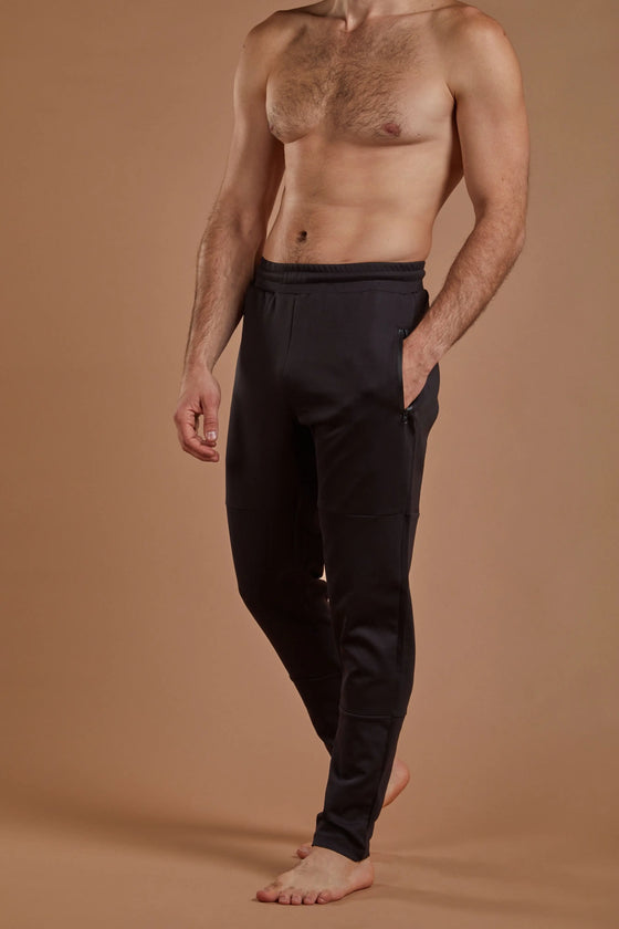 Men's Hybrid Performance Joggers - Black numbatsport