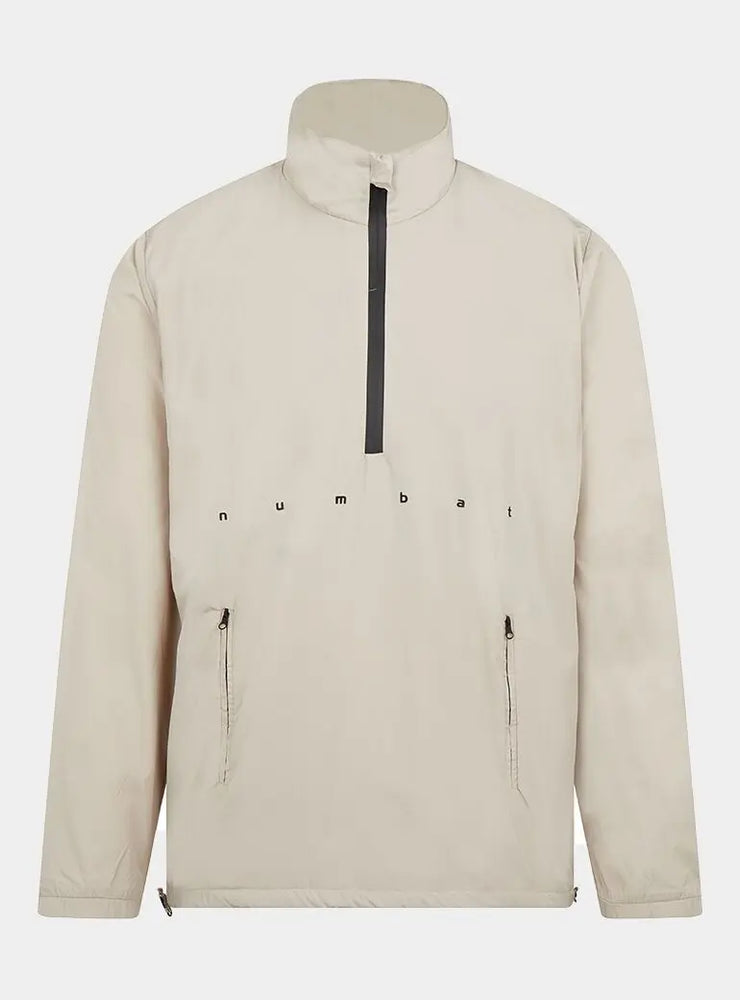 Men's Lightweight Windbreaker - Light Beige numbatsport