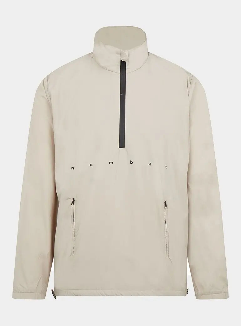 Men's Lightweight Windbreaker - Light Beige numbatsport