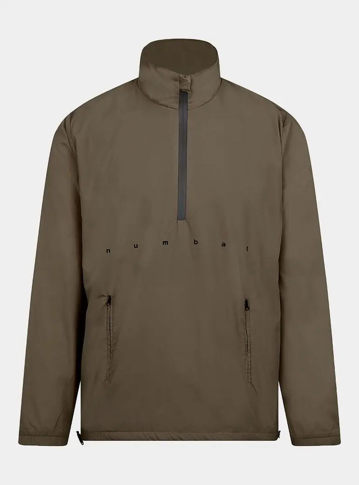 Men's Lightweight Windbreaker - Olive numbatsport