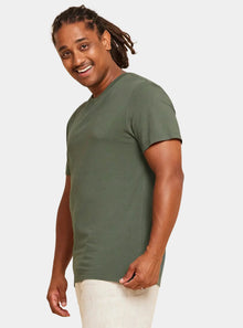  Men's Moss Classic Crew Neck T-Shirt Boody