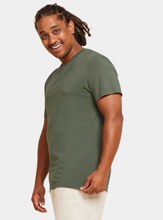 Men's Moss Classic Crew Neck T-Shirt Boody