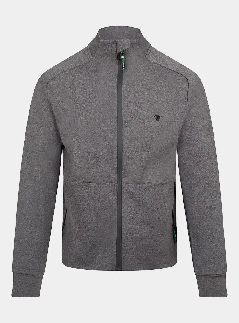 Men's Performance Jacket Full Zip - Grey numbatsport