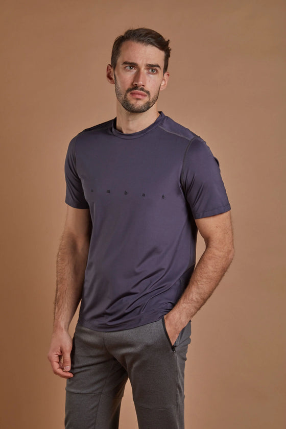 Men's Performance T-Shirt - Dark Grey numbatsport