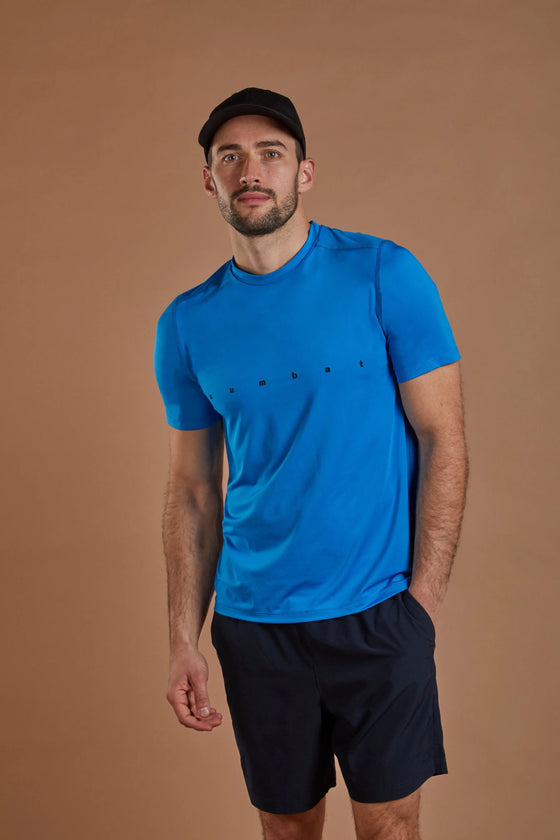 Men's Performance T-Shirt - Royal Blue numbatsport