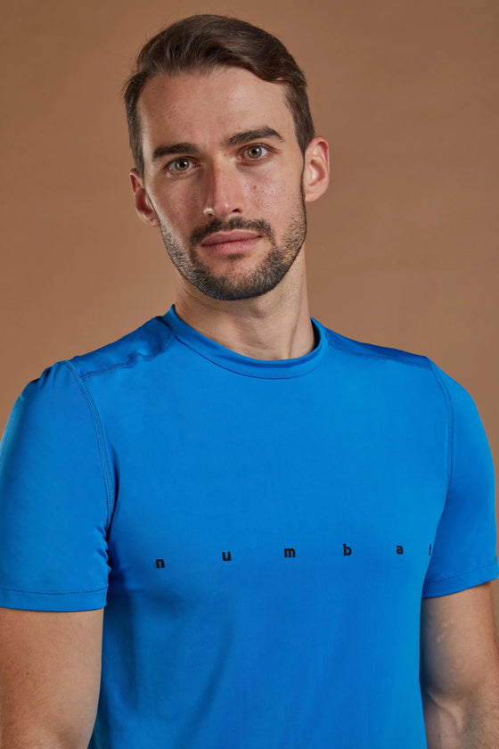 Men's Performance T-Shirt - Royal Blue numbatsport