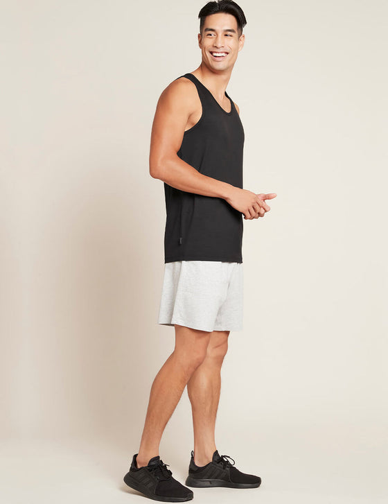 Men's Black Bamboo Singlet Boody